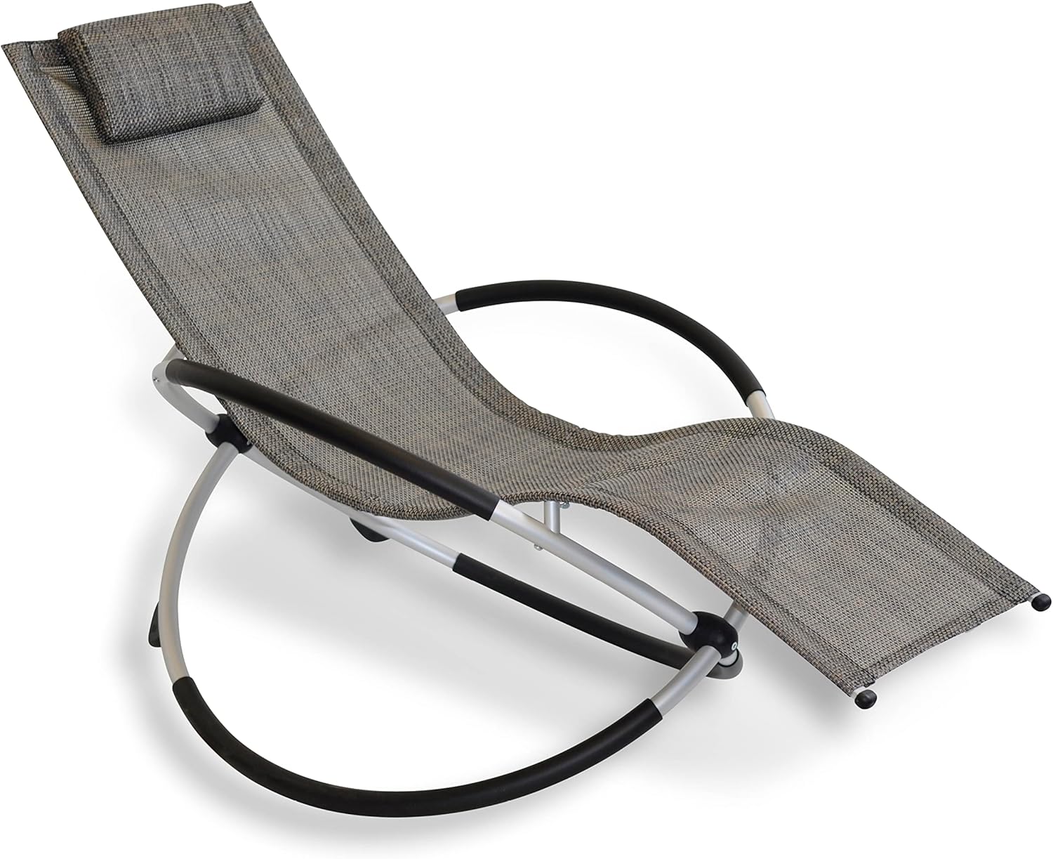 LecoOutdoor Schaukelstuhl Klappbare Gartenliege mit ergonomisch