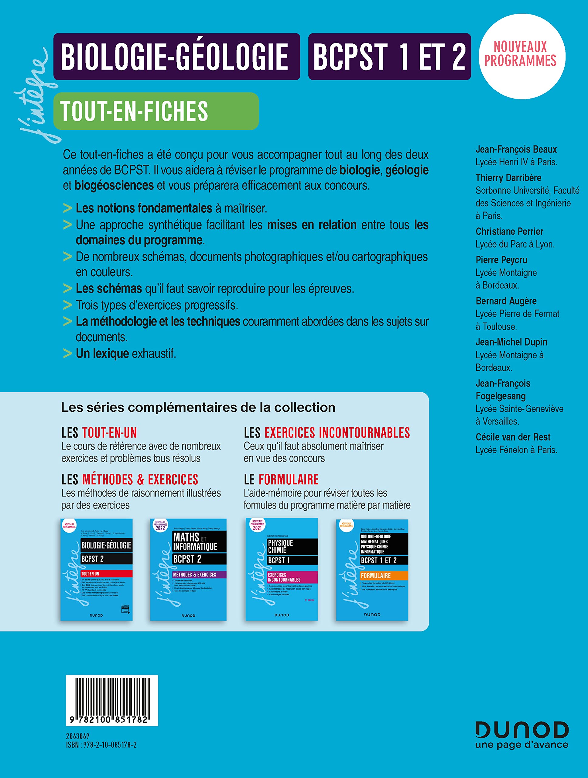 Biologie et géologie tout en fiches - BCPST 1 et 2 - 2e éd.