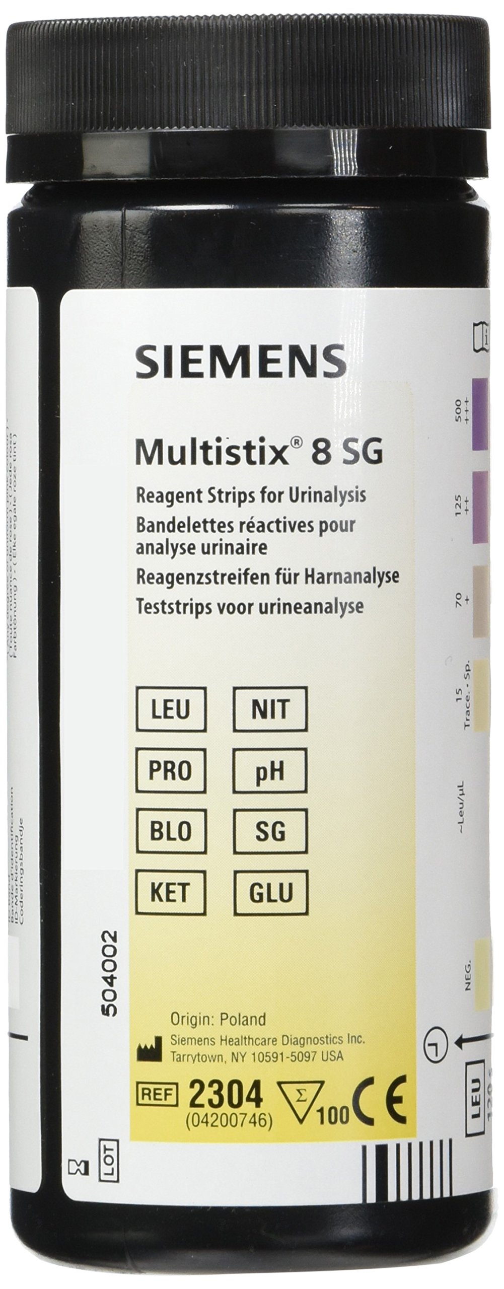 Multistix MUL60L 8SG Test Strip (Pack of 100)