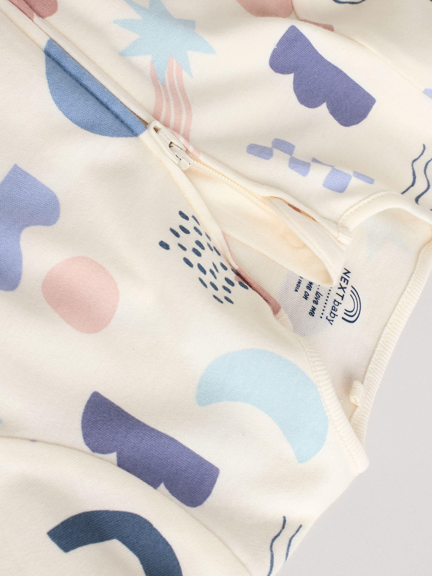 NEXT Bambini Confezione da 4 Tutine Senza Piedini per Neonati con Zip bidirezionale