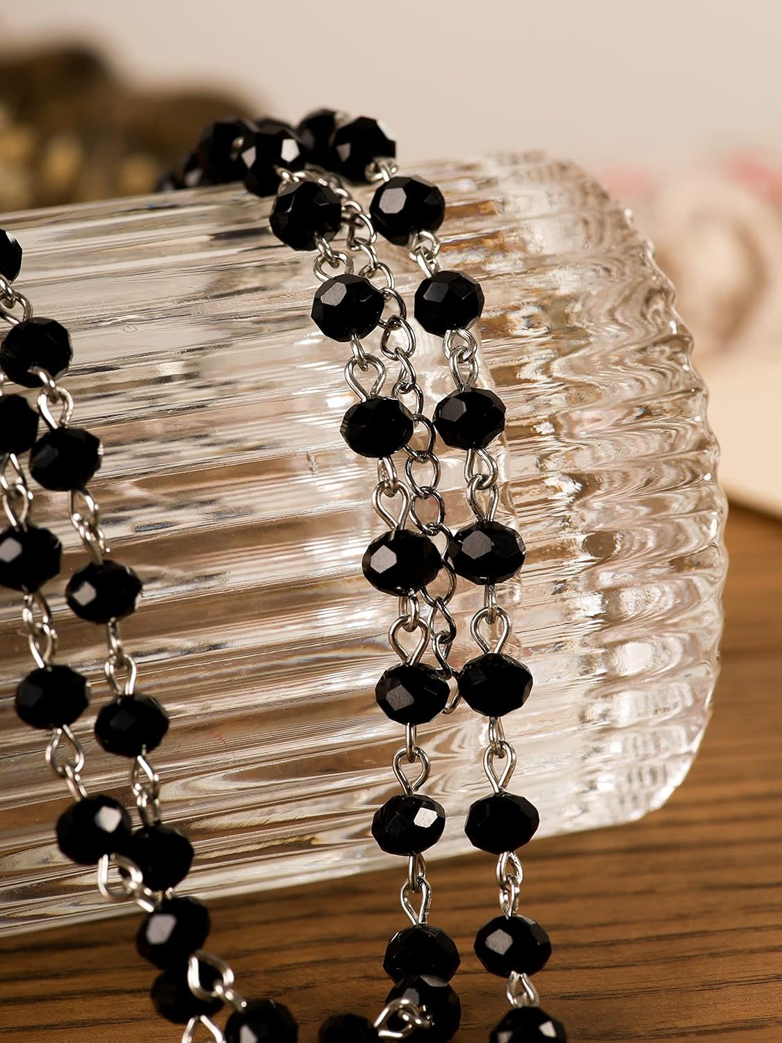 Sacina Gothic Black Cross Necklace, Layered Cross Necklace, Halloween Christmas New Year Jewelry Gift For Women - Image 6