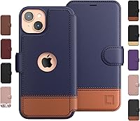 Vista 60 de LUPA Legacy Funda tipo cartera para iPhone 13 Mini, funda con tarjetero, delgada y duradera, para mujeres y hombres, funda para iPhone 13 Mini Flip