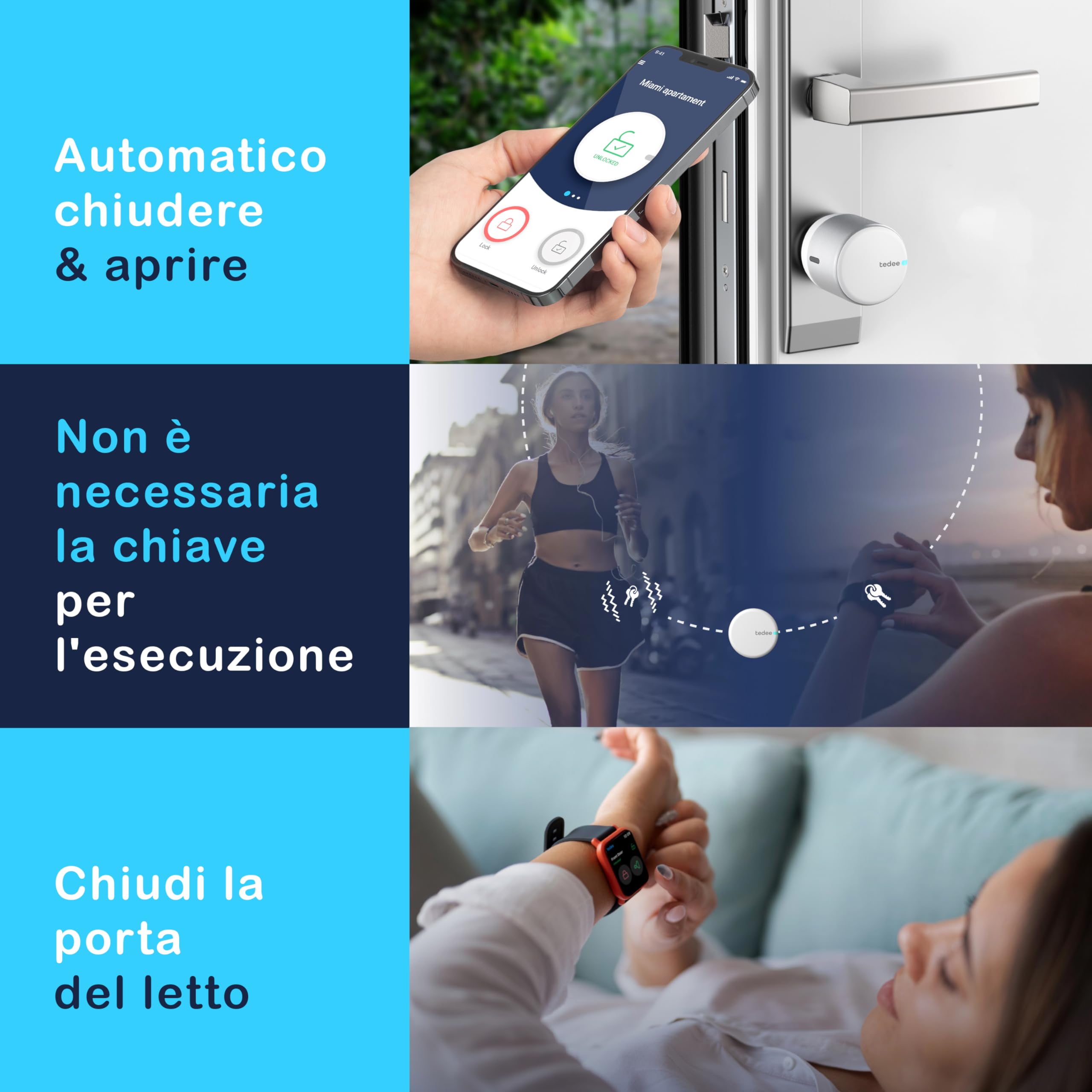 Serratura Smart Con Impronta Digitale RUILON - WiFi, RFID, Bluetooth, Impermeabile IP65 - Foto 10