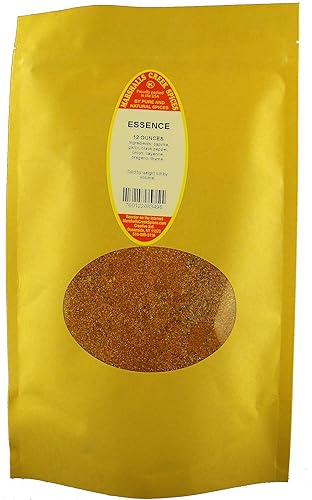 Marshalls Creek Spices ESENCIA DE ****** Condimento sin sal (compara con la esencia de EMERIL) Bolsa de pie de papel kraft ecológica de 12 onzas