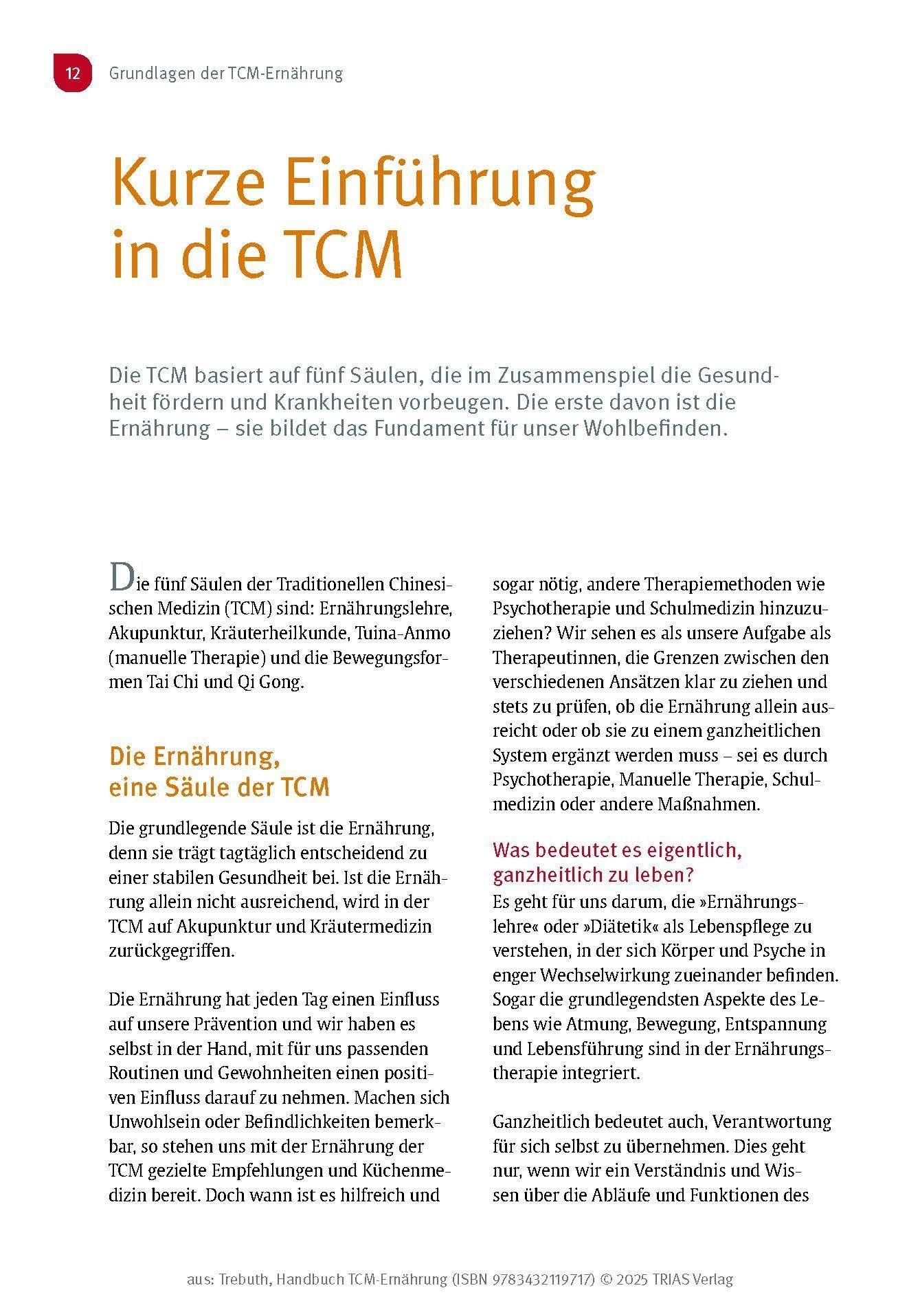 Handbuch TCM-Ernährung: Fünf Elemente Ernährung & Diätetik: das gesammelte Wissen. Grundlagen, Anwendung, Praxis, Rezepte. Nach dem Bestseller von Barbara Temelie & Beatrice Trebuth
