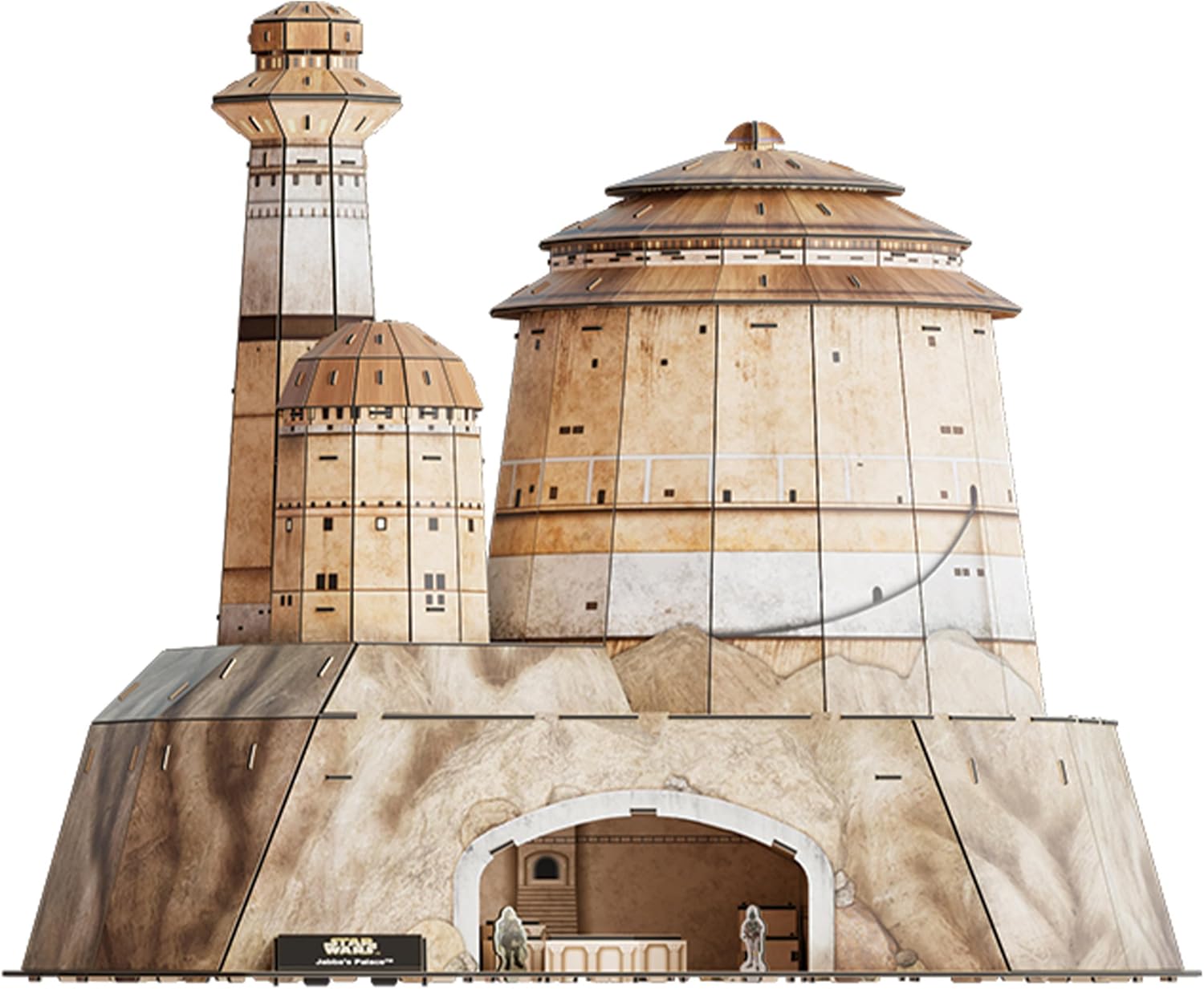 4D Build, Star Wars Jabba’s Palace 3D Model Kit, Star Wars Collectibles & Desk Décor, Adult Puzzles, Building Toys, 3D Puzzles for Adults & Teens, 340 Pieces, Gift Ideas for Ages 12 & Up