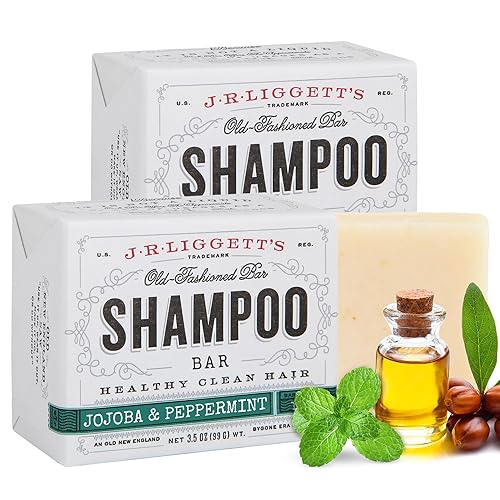 Miniatura 41 de J·R·LIGGETT'S Barra de champú – Fórmula de hierbas, champú en barra totalmente natural para cabello con aceite de coco y aceite de ricino, sin