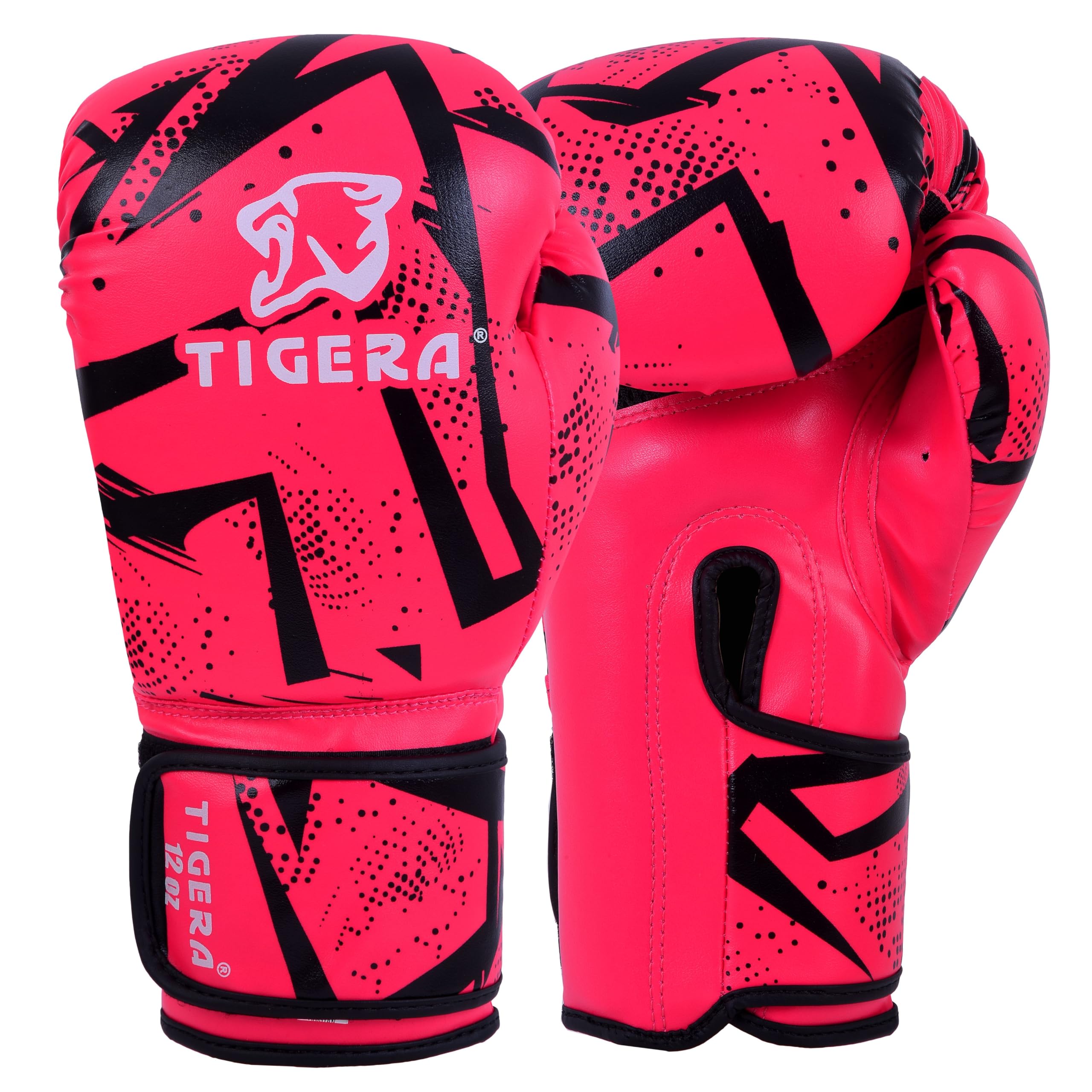 Tigera Guantoni da boxe 10oz 12oz 14oz 16oz MMA Box Guanti per allenamento Punching Sparring Muay Thai Guantoni da boxe da uomo e da donna