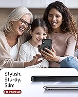 Vista 7 de LeYi Funda para iPhone XR: con protector de pantalla X2 + 2 funda para cámara [compatible con MagSafe] Funda protectora magnética i iphoneXR