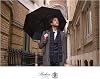 balios umbrella with real wooden handle optional automatic open and close storm-resistant and wind-proof folding umbrella for men and women black (designed in britain). black auto with real wood handle