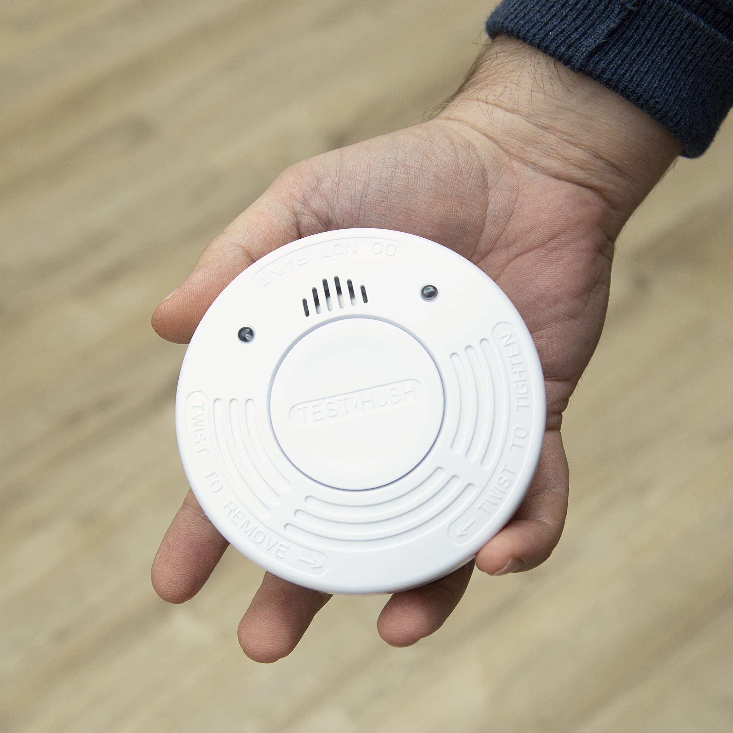 Alecto SA-110 Quad - Detector de Humo con batería de 10 años y duración del Sensor, Fácil de Instalar, 85 dB, Paquete de 4