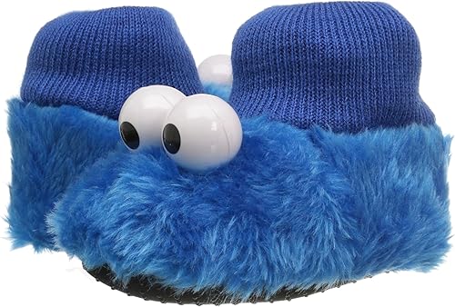 Miniatura 7 de Sesame Street Elmo Cookie Monster - Zapatillas para niños y niñas (talla pequeña)