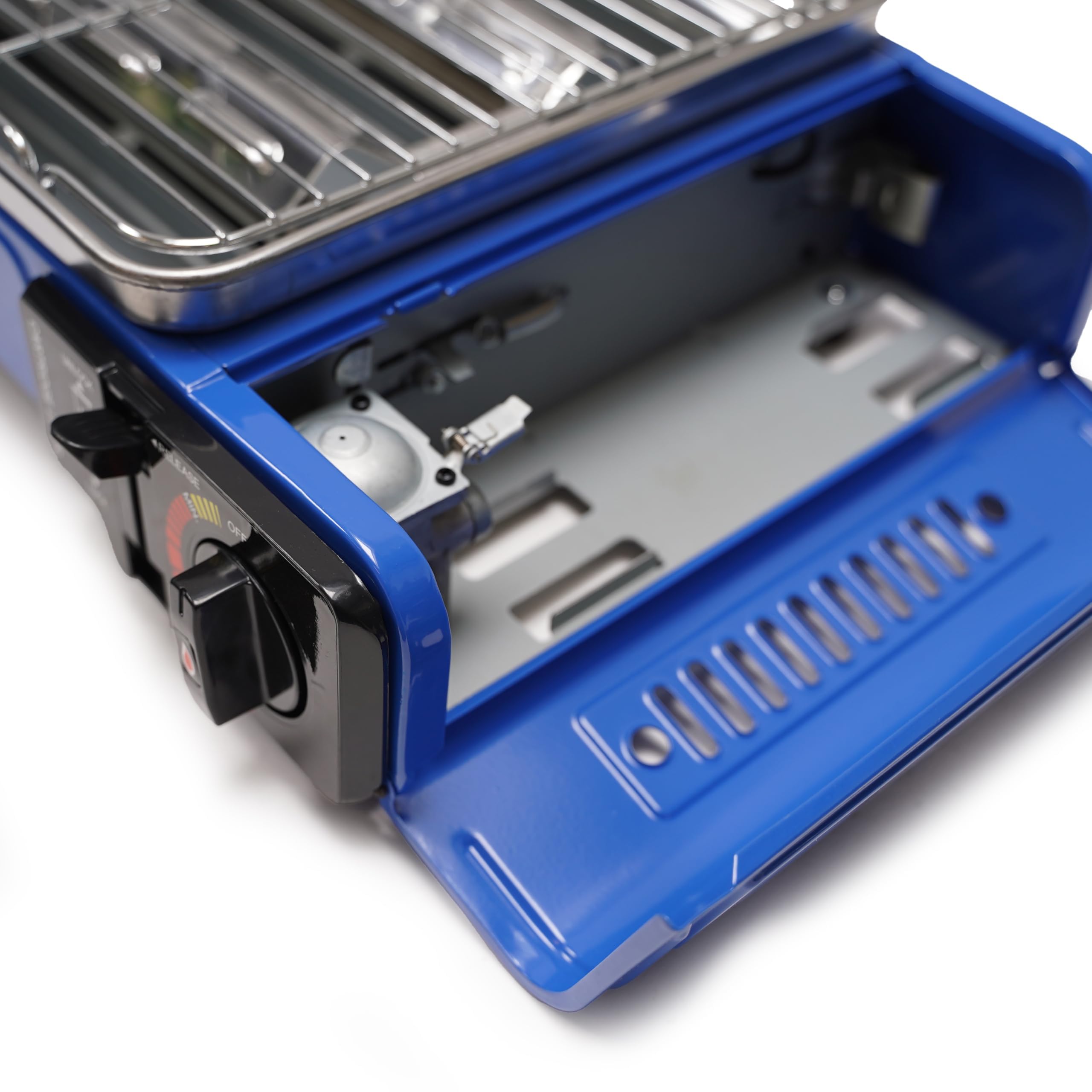 Evergrill Barbecue à gaz butane Camping Grill avec 16 cartouches de gaz