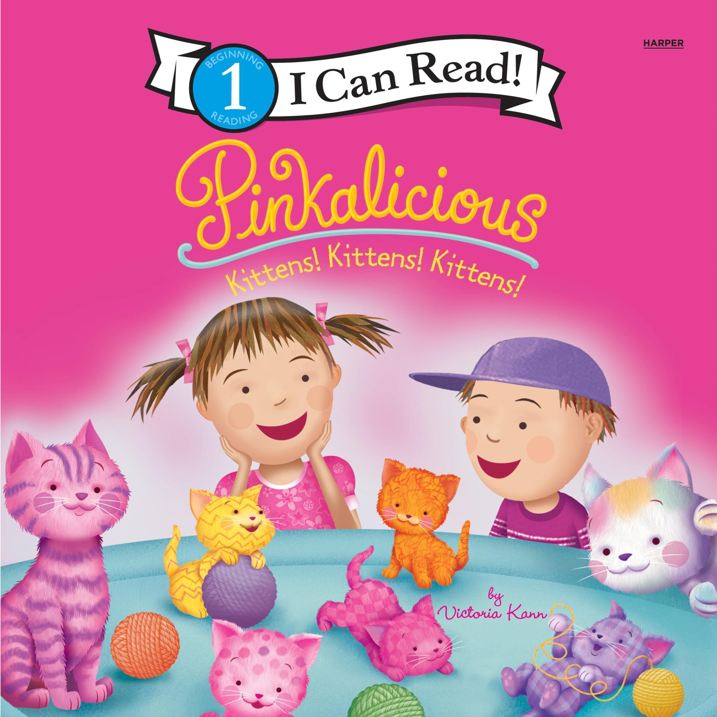 Cover art for Pinkalicious: Kittens! Kittens! Kittens!