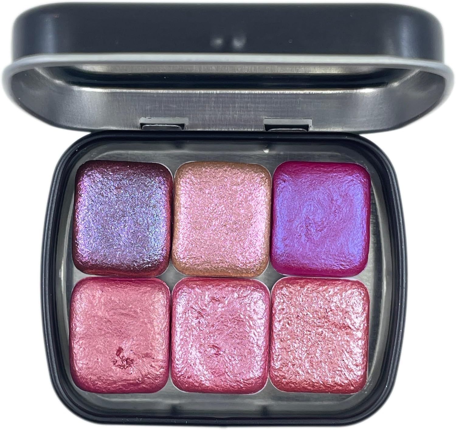 IUILE Handmade Watercolor Paints - Pink Half Pan Set (6 colors)