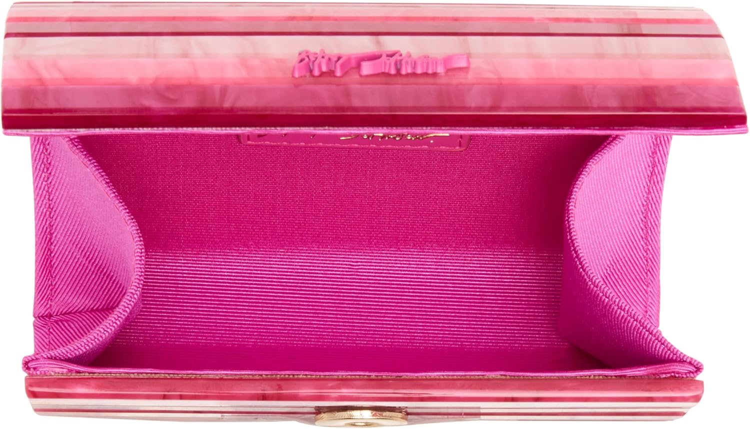 Betsey Johnson Strip Strip Hooray Micro Clutch