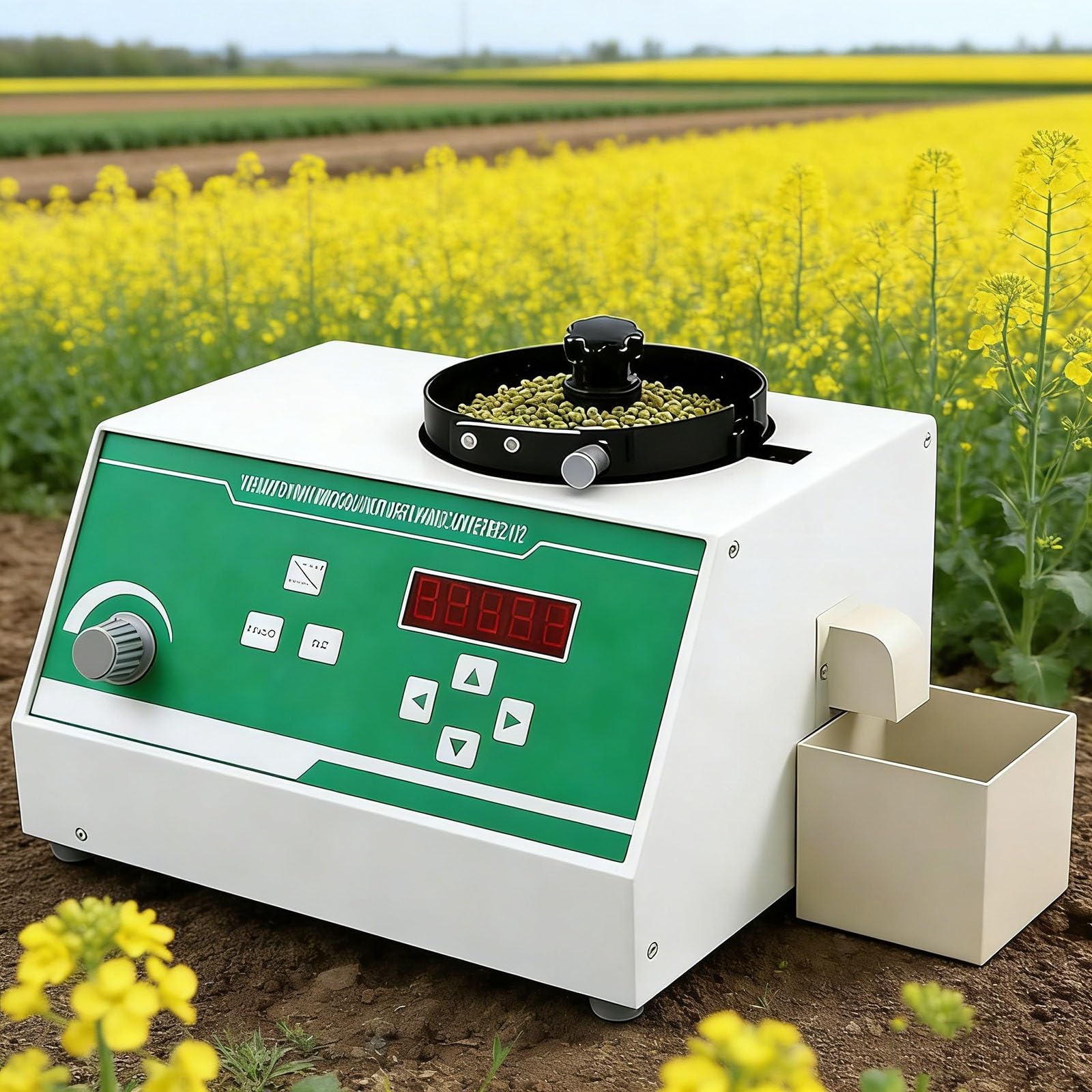 Compteur de particules de semences à haute vitesse et bouton tactile