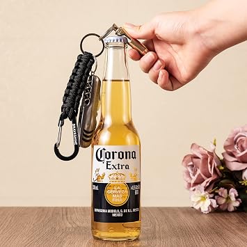 BRAVESHINE Keychain with Snap Hook Carabiner Clips, Paracord Keychain Carabiner Clips with Locking D Ring Hooks Hangers, Heavy Duty Lanyard Key Chain for Car Keys, Backpack, Tools, Men, Women