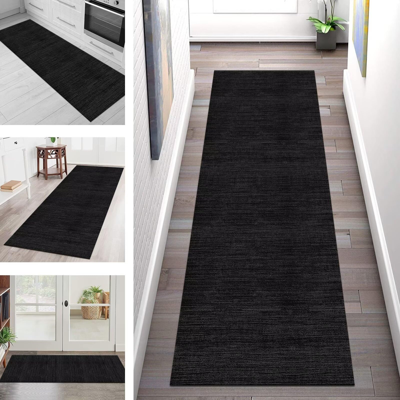 Tapis de couloir antidérapant pour éviter les glissades sur le carrelage de la cuisine