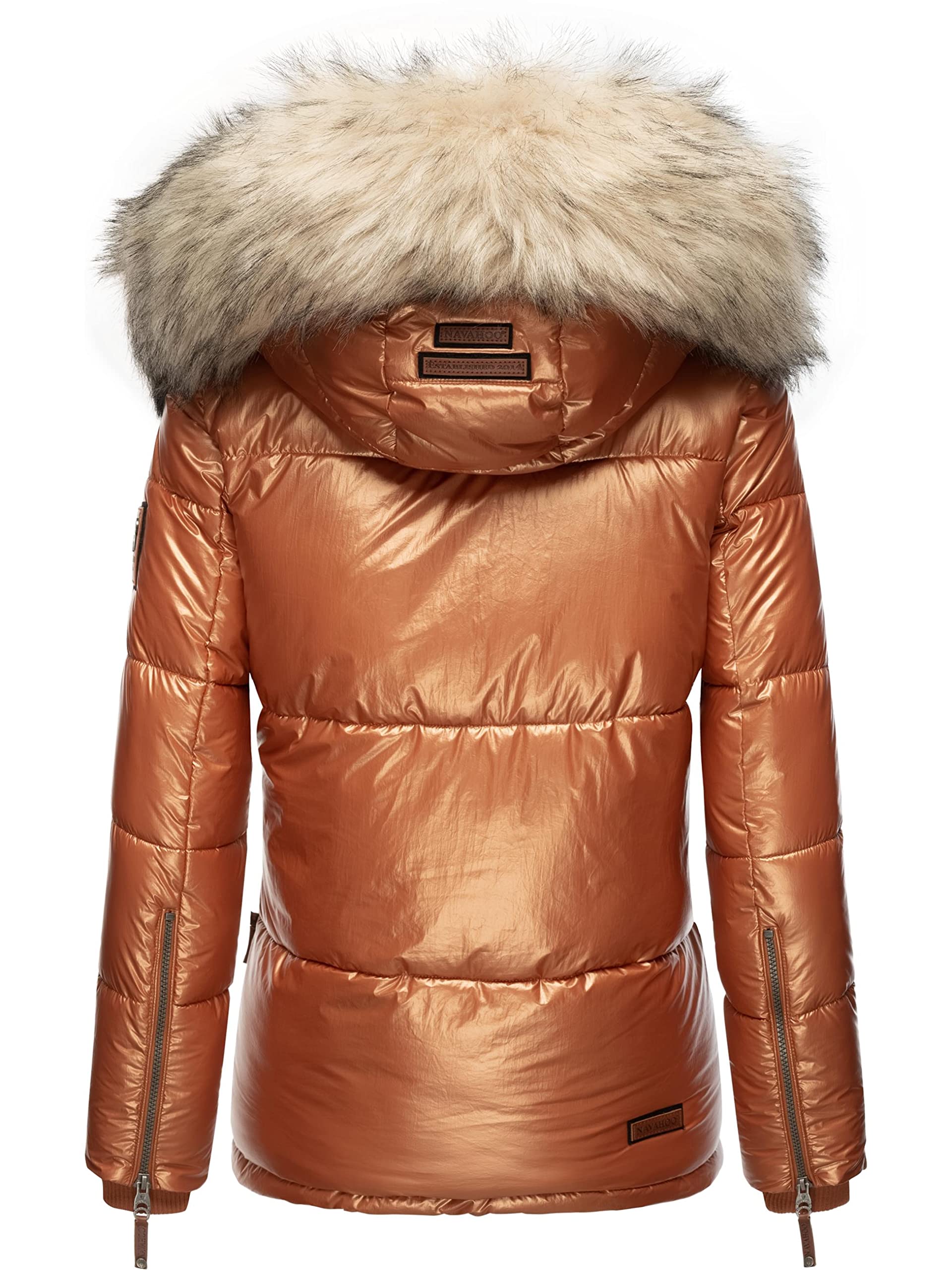 Navahoo Tikunaa Veste d'hiver pour Femme matelassé avec Capuche |