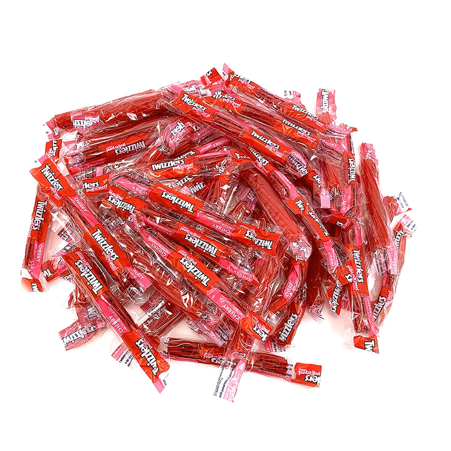 Twizzlers Pull n Peel Cherry Bulk 1kg Bag