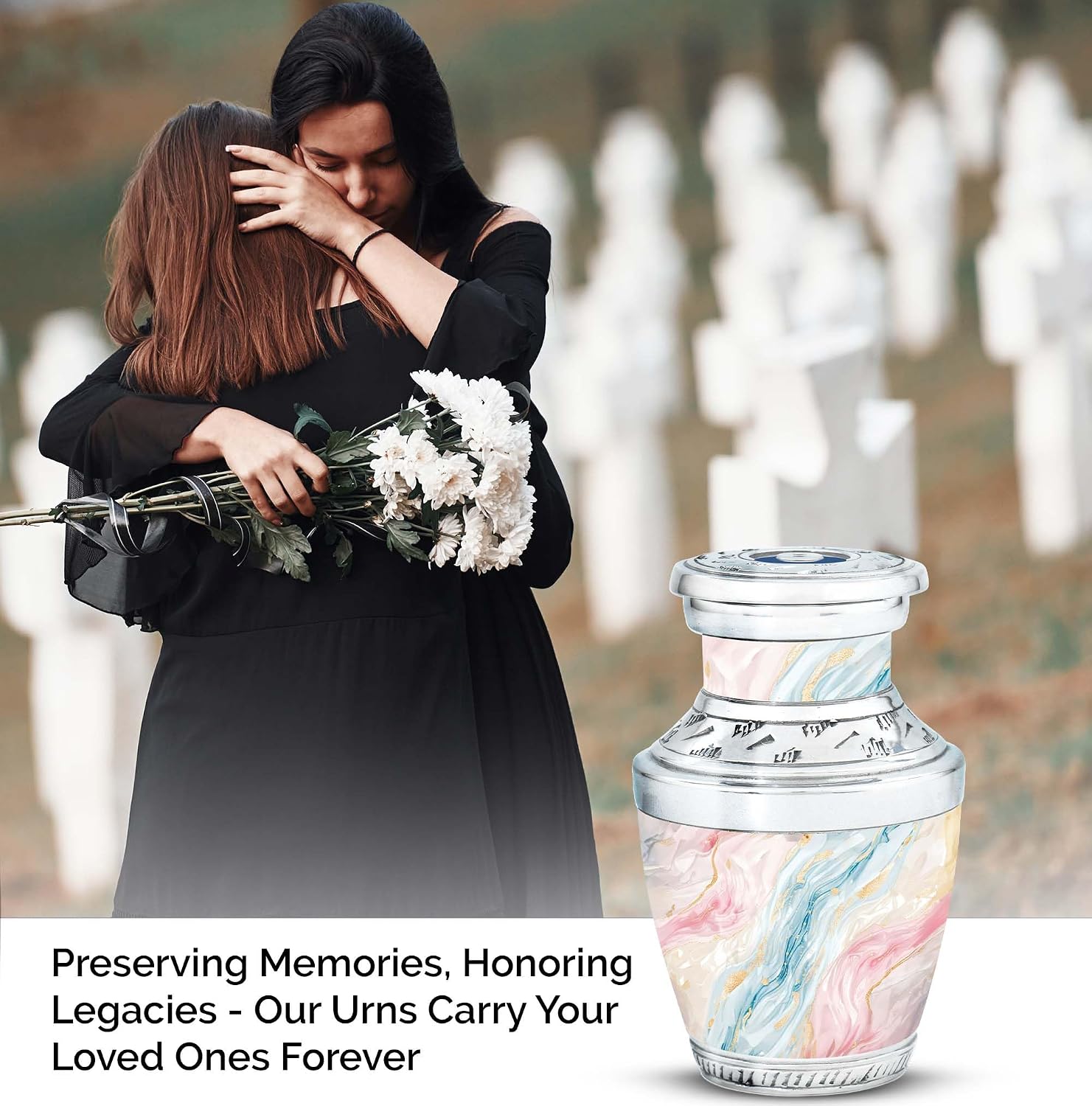 Elegant Keepsake Urns, Cremation Urn, 3 Inch Urns, Cat Urns for Ashes, Mini Urn, White Urns, Urn for Ashes, Mini Urns for Ashes, Cremation Keepsakes for Ashes,