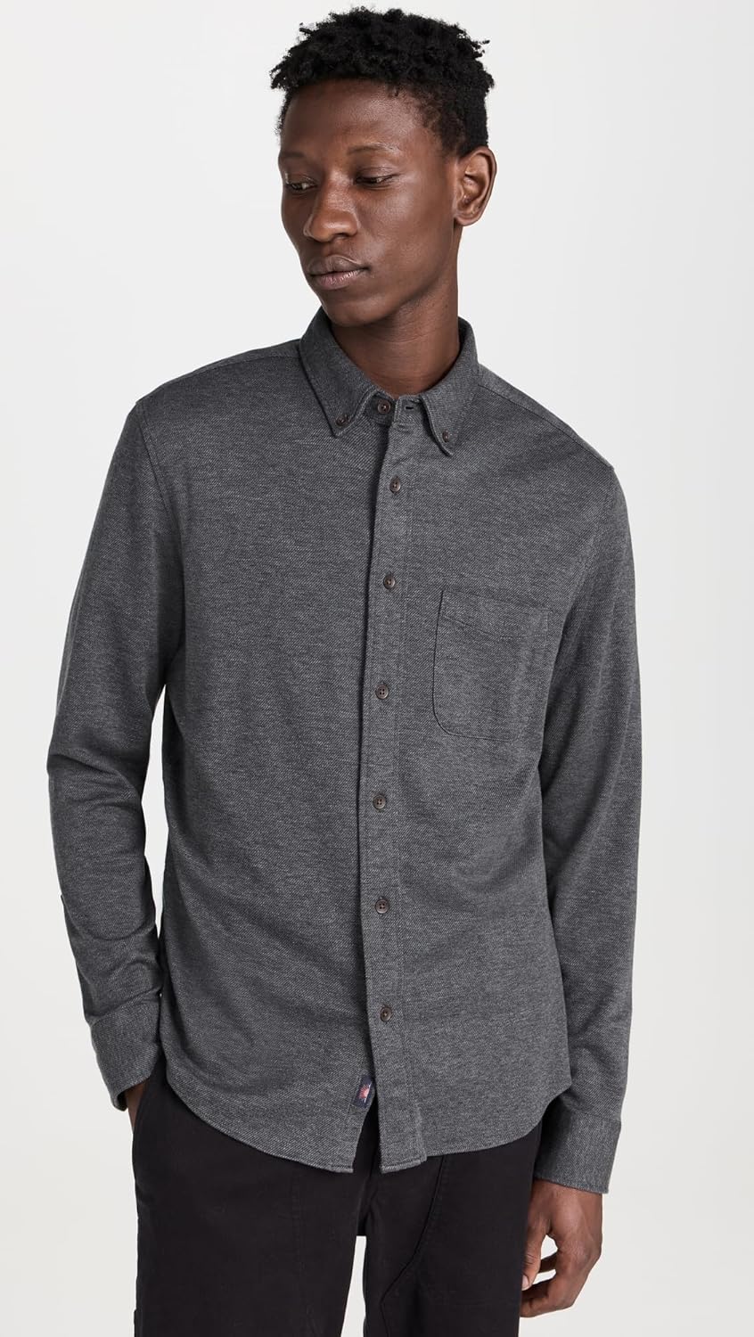 Faherty Men's Coastline Knit Shirt - Image 2