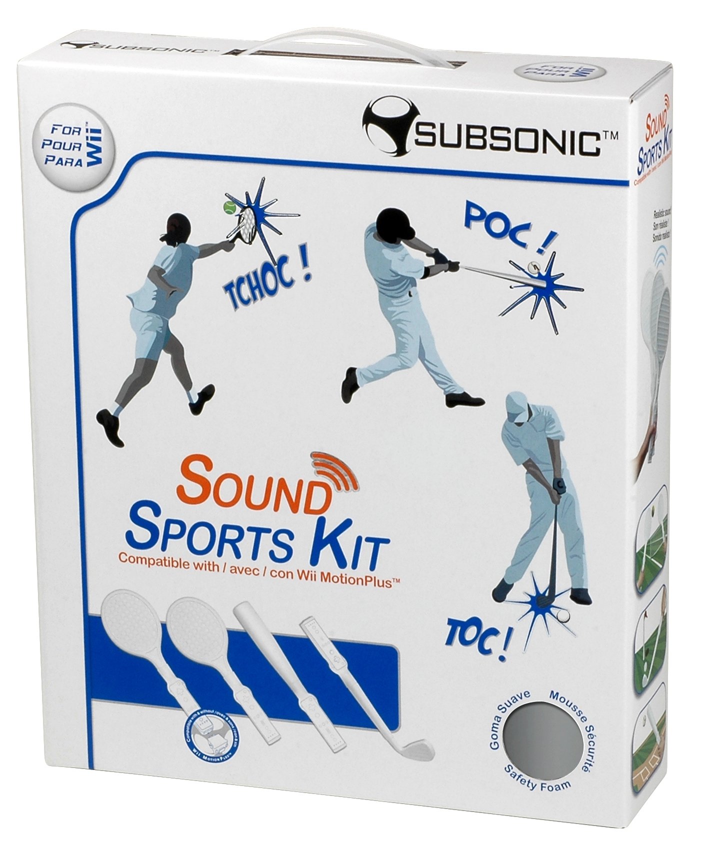 Pack Wii Motion sound sports pour Wii