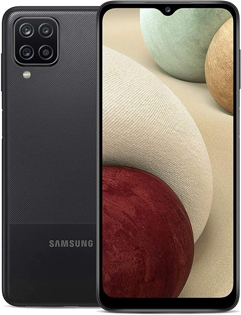 Samsung Galaxy A12 32GB 6.5" Display Unlocked - Black (Renewed)