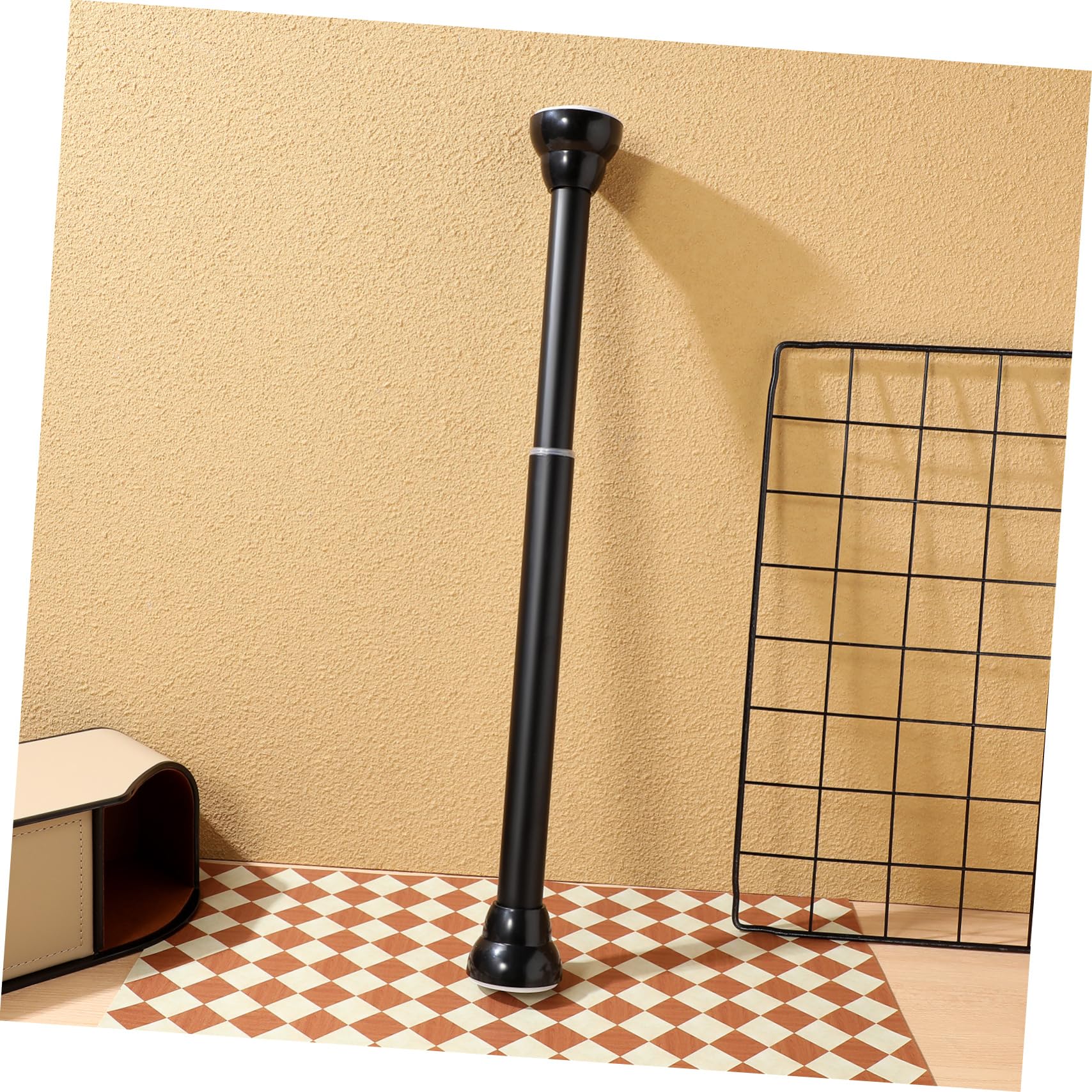 Cabilock Barra De Cortina De Ducha Perforada Tensores Para Ventanas 48 a 84 Barra De Cortina Extensible Barras De Cortina Barras De Ducha Para Baño Guía Multifunción Acero Inoxidable