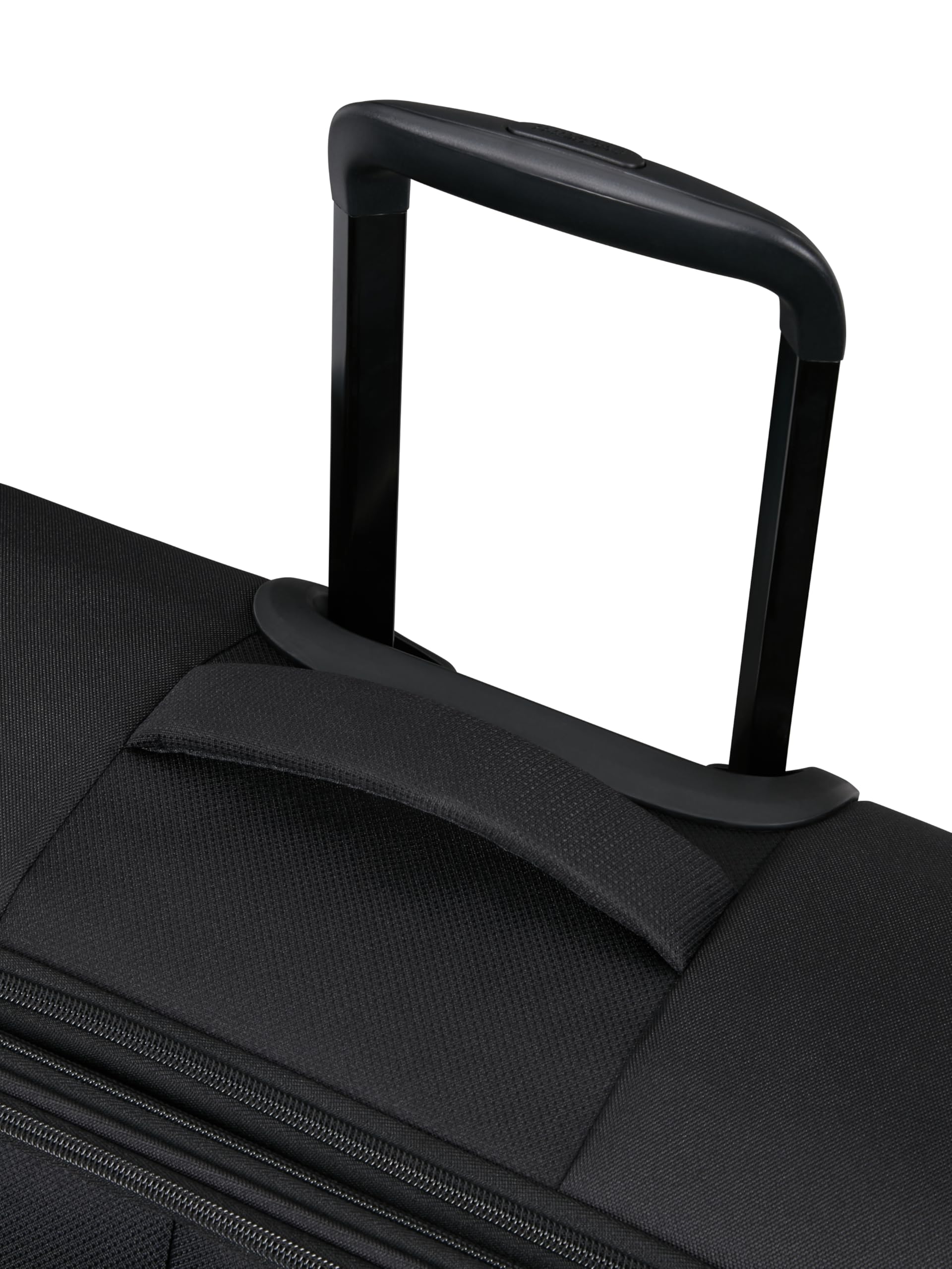 American Tourister Poproll - 3-teiliges Weichgepäck-Kofferset (Handgepäck, Mittel, Groß), Leicht - Schwarz (Black)
