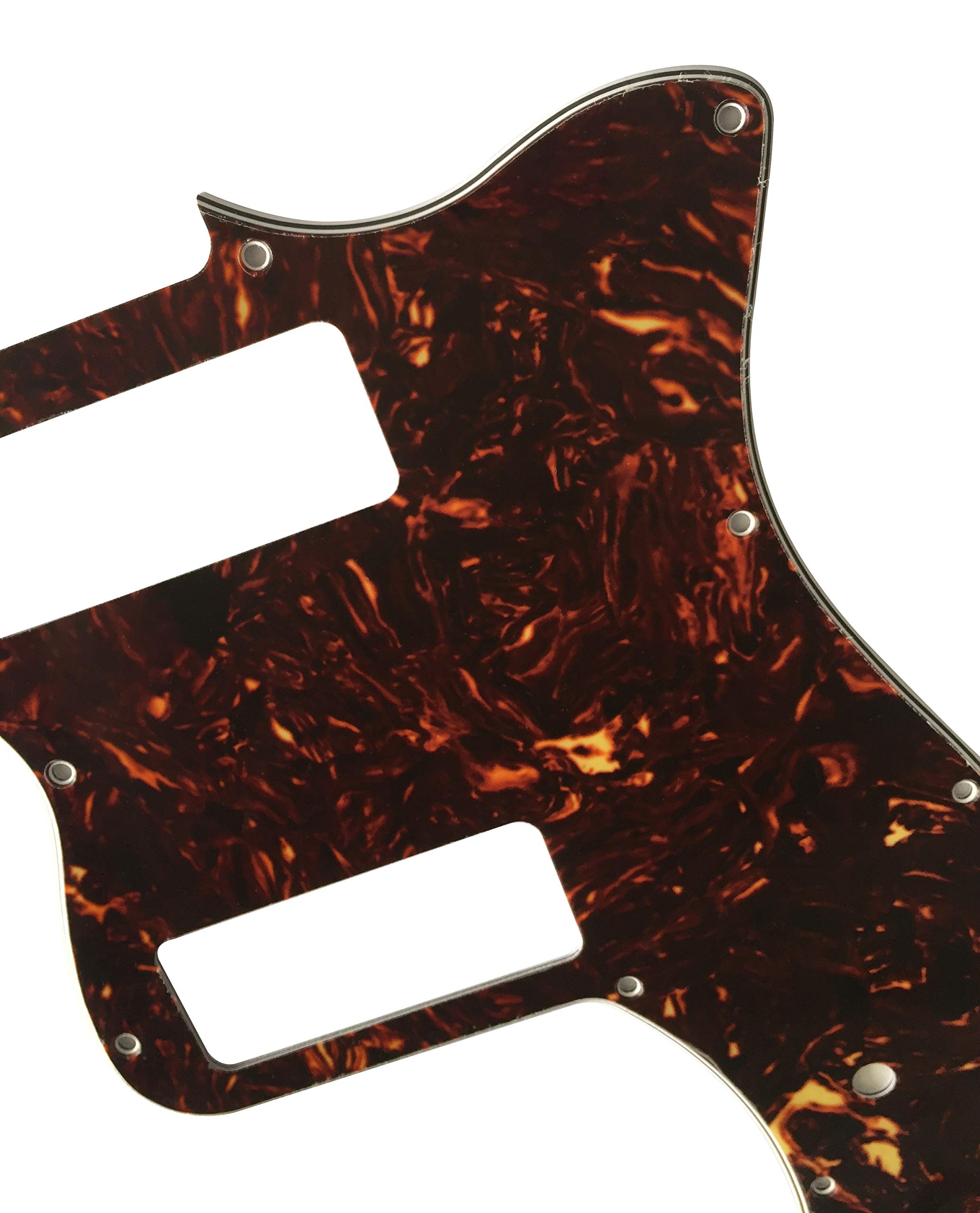 For Telecaster Classic Player Thinline P90 Style Guitar Pickguard Scratch Plate (4 Ply Brown Tortoise)