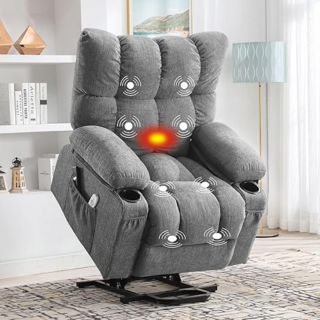 Comfy Oversized Recliner: Relax and Recharge