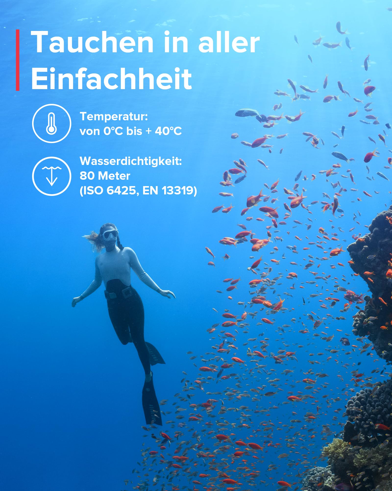 Suunto Dive Zoop Novo Tauchcomputer, grün