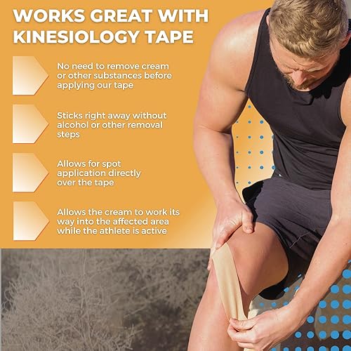 Miniatura 7 de Crema tópica para aliviar el dolor 247, tubo de 4 onzas, crema para aliviar el dolor muscular, alivio del dolor articular, alivio del dolor de