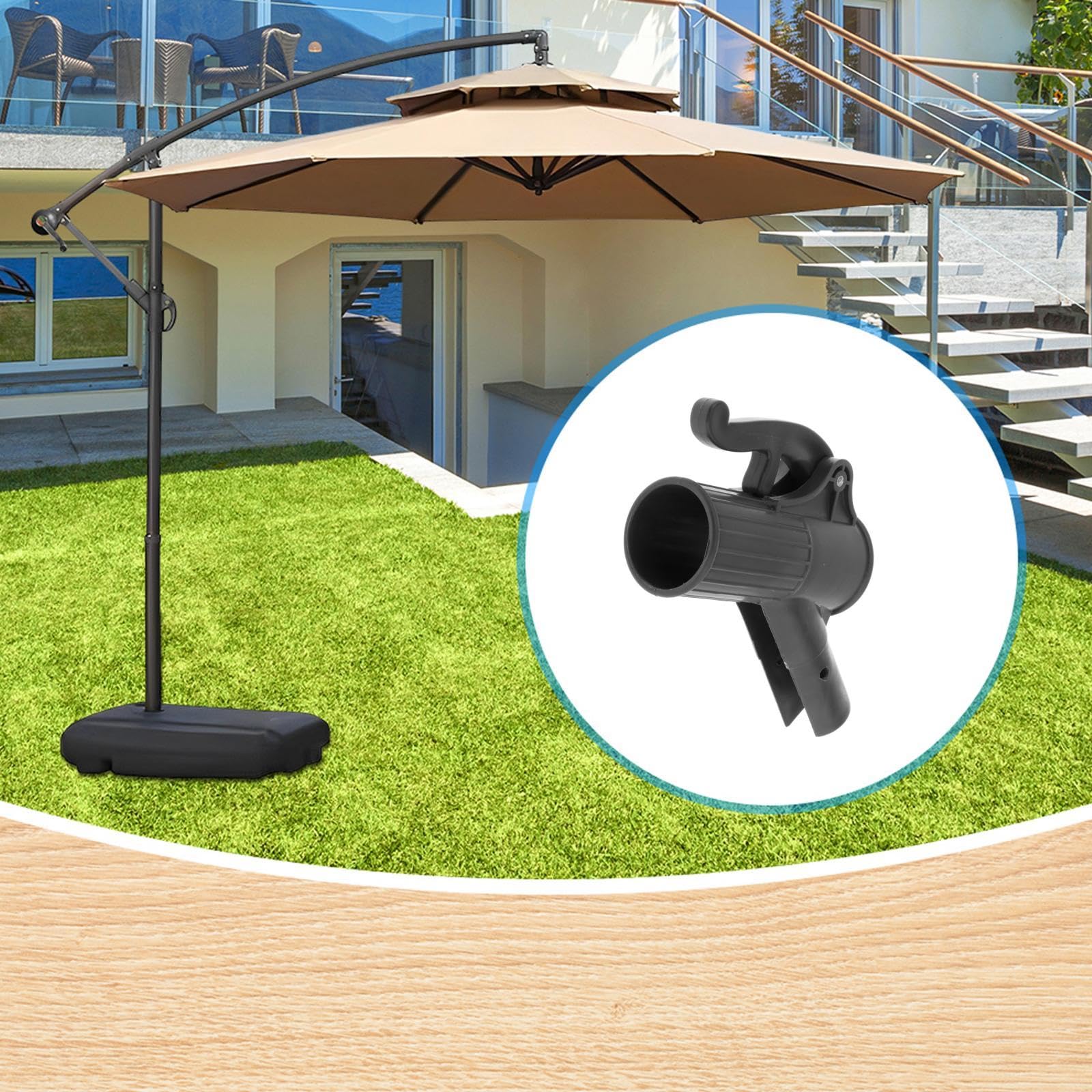 Accessori Ombrellone Da Patio - Manovella E Parti Di Ricambio In Acciaio | Gralara - Foto 3