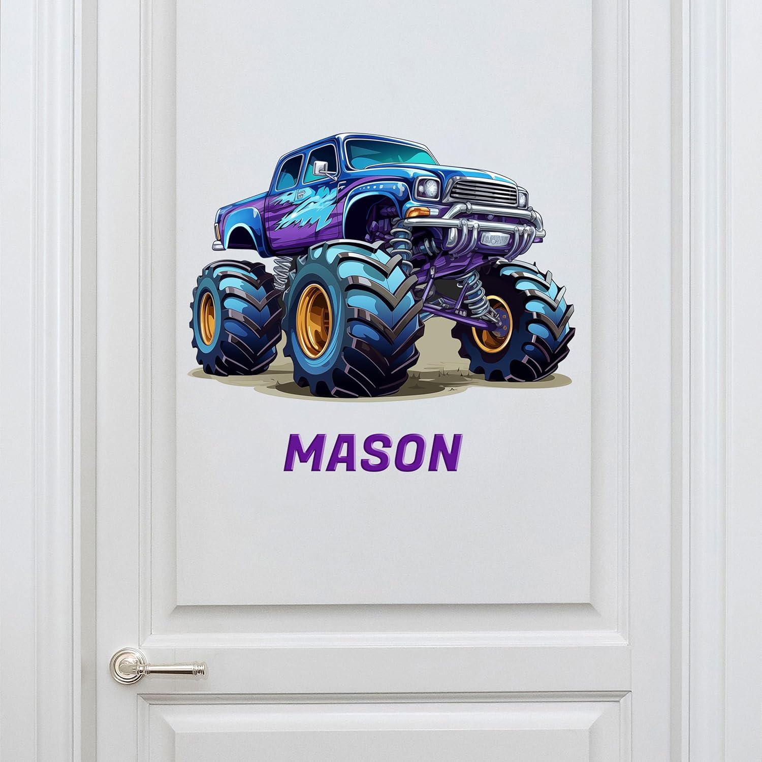 Monster Trucks Wall Stickers Monster Truck Wall Decals