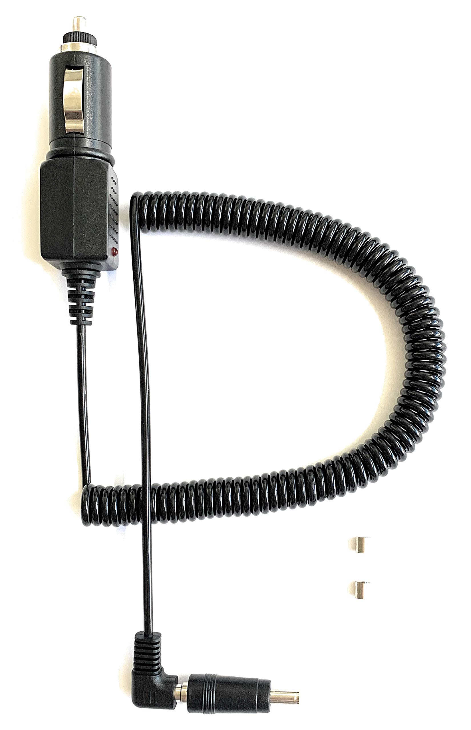 DCPOWER Cigarette Lighter Coiled Power Cord/DC Power Adapter Compatible Replacement for Whistler TRX-2