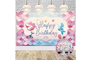 Enchanting Mermaid Backdrop for Unforgettable Under-the-Sea Festivities