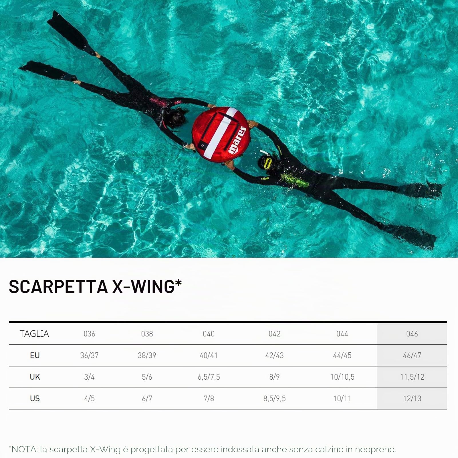 Mares - Pinna X WING Pro Black