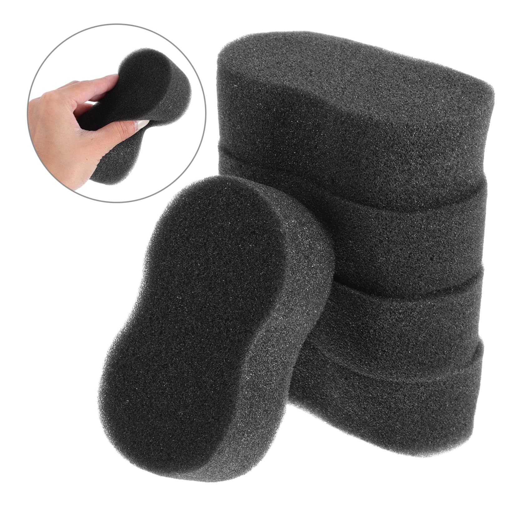 ORFOFE 5piezas Esponjas Para Limpieza y Baño De Caballos Esponjas Duraderas y Suaves Para Cuidado Animal Herramientas De Higiene Para Eliminar Suciedad y Pelo Suelto Accesorio Esencial Pa