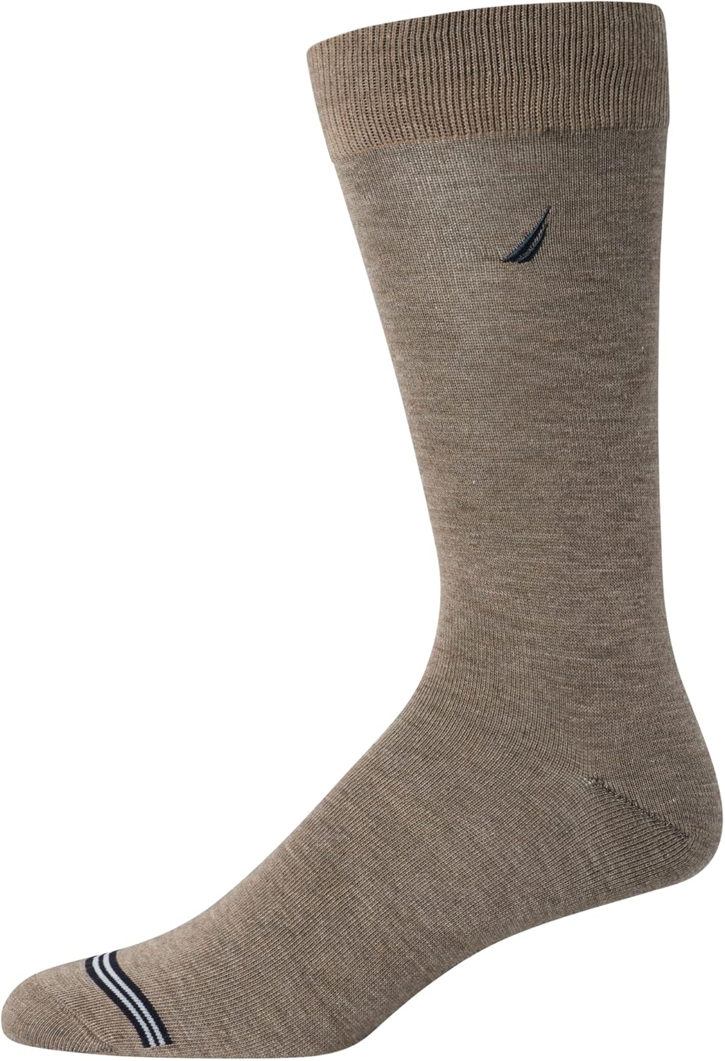 Nautica Mens Dress Socks - 10 Pack Breathable Stretch Crew-Length Work Socks for Men for Business Formal Wear (Sizes: 6-12.5) - Image 4