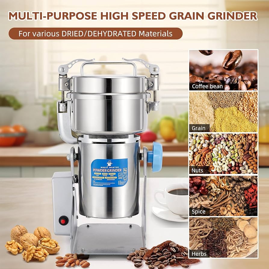 Amazon.com: MAGIC MASTER 300g Grain Mill Grinder Electric