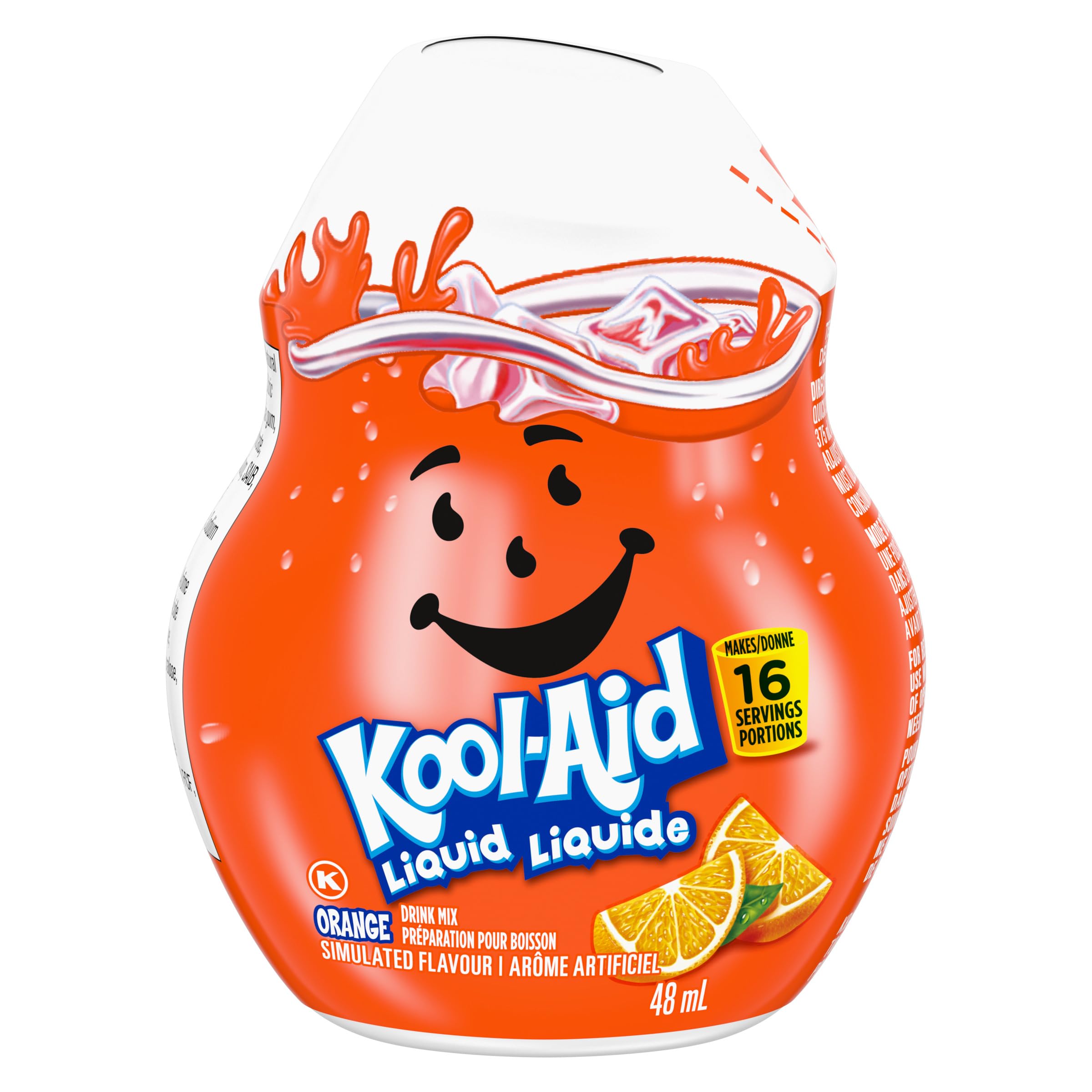 Amazon.com: Kool-Aid Orange Liquid Drink Mix, 48mL/1.6 fl.oz