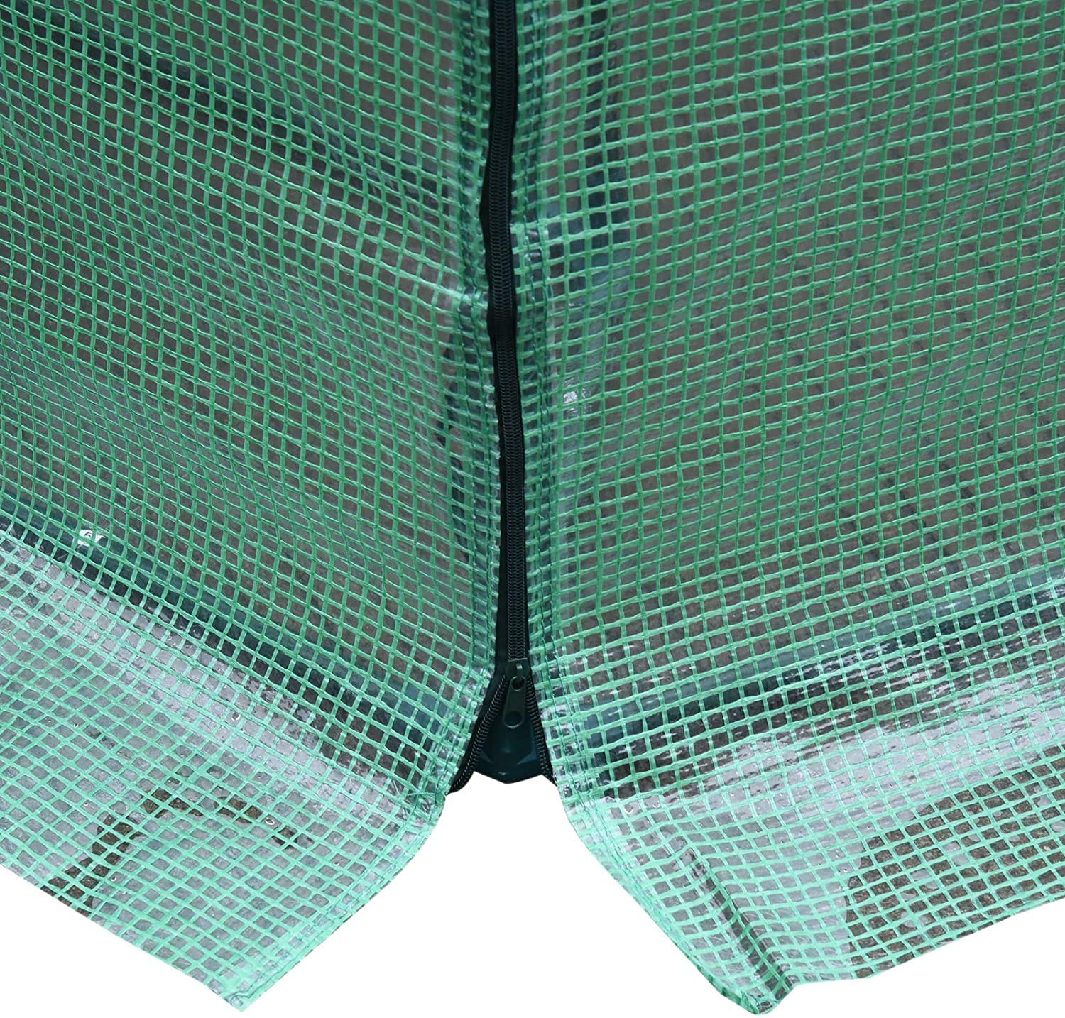 Copertura Per Serra In Polietilene - 195x143x73 Cm - 3 Strati Rinforzati - Con Porta A Cerniera - Foto 4