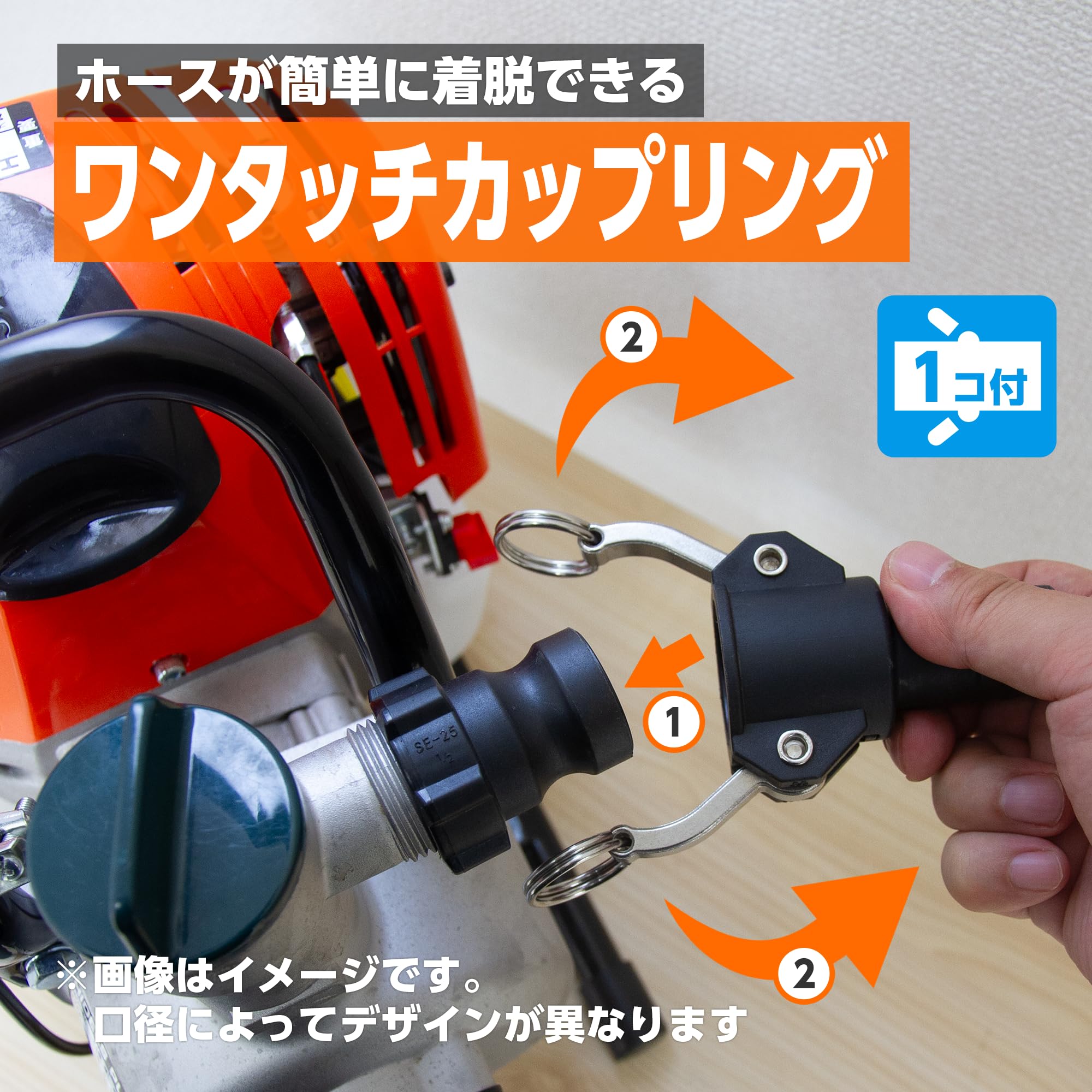 Amazon | 工進(KOSHIN) ハイデルスポンプ SEV-25F ミニ4サイクル