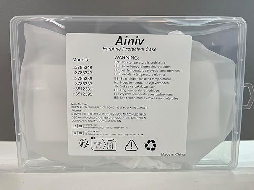 Miniatura 9 de Funda protectora compatible con Airpods Max, paquete de 2 fundas de TPU suave antiarañazos para Airpods Max, accesorios a prueba de golpes para