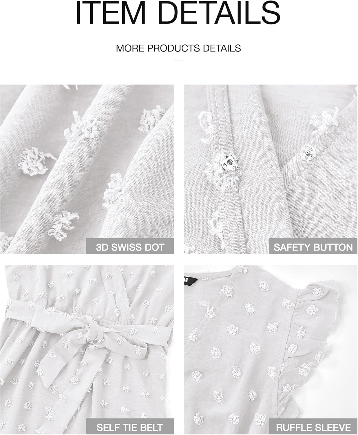 BTFBM Boho Dresses for Women 2026 Spring Fashion Cap Sleeve Swiss Dot Flowy Ruffle Beach Wedding Cocktail Maxi Dress - Image 5