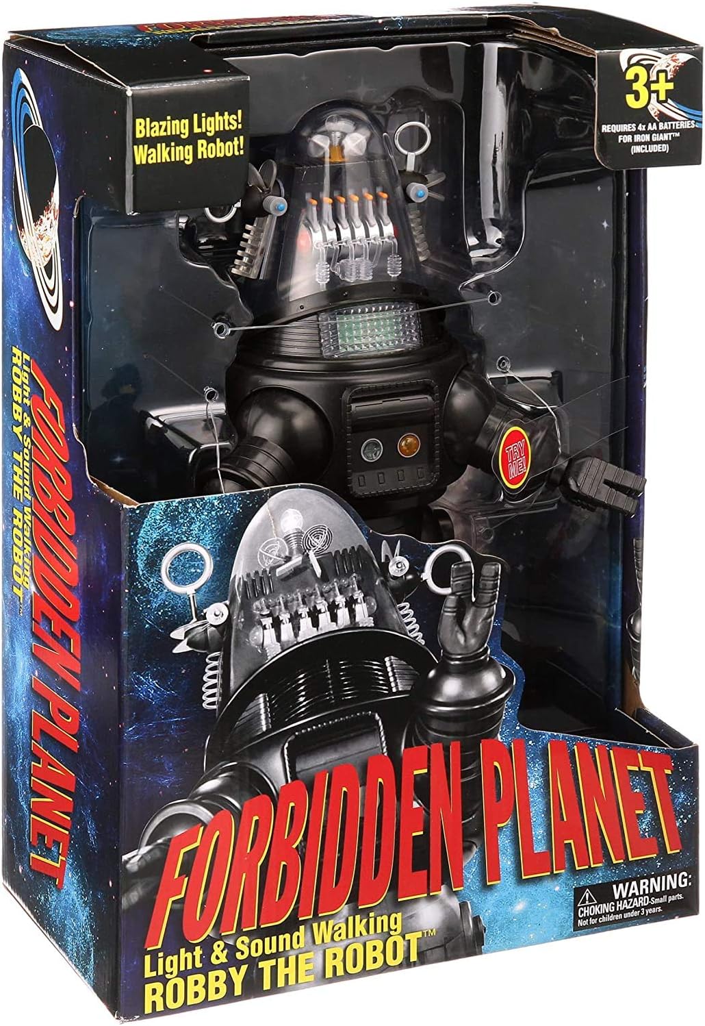 Forbidden Planet - Robby The Robot Motorized Walking Motion with Lights and Sounds Variant Box