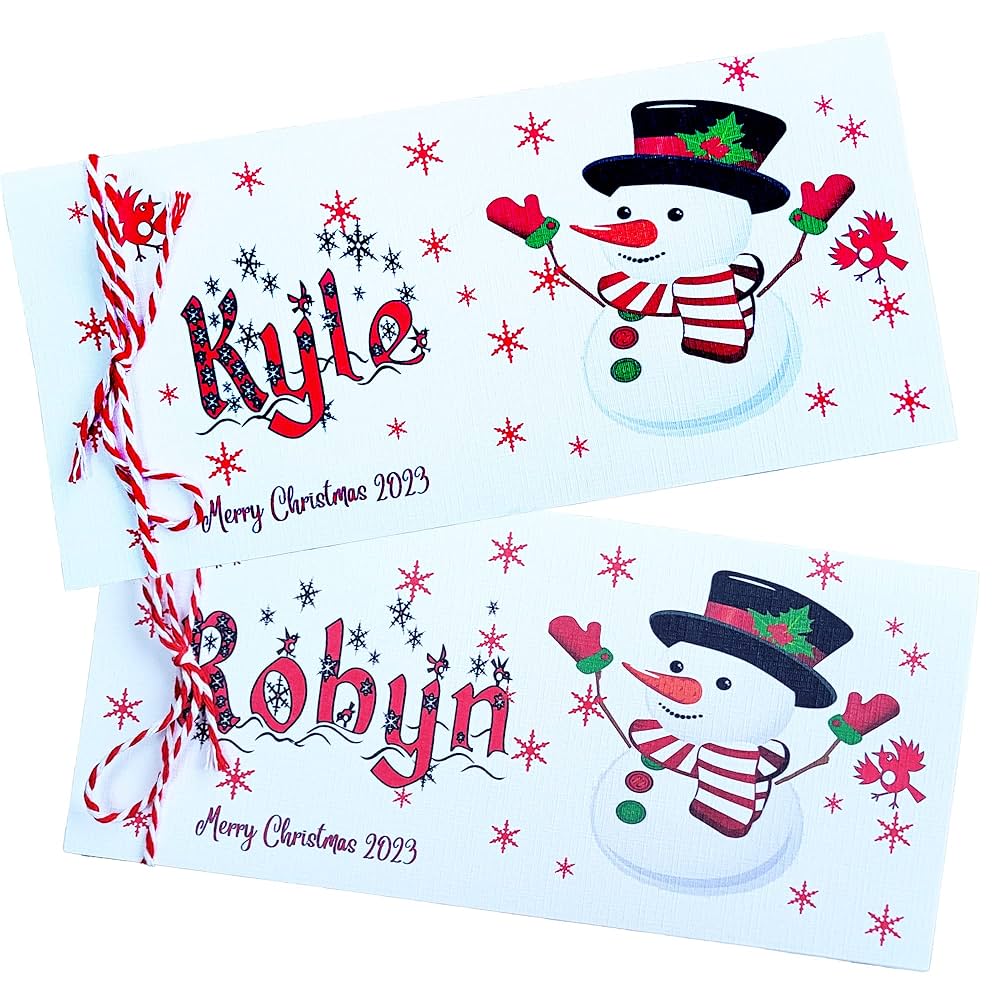 Personalised christmas money envelopes Clearance